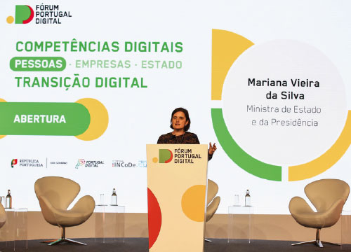 Mariana Vieira da Silva no Fórum Portugal Digital